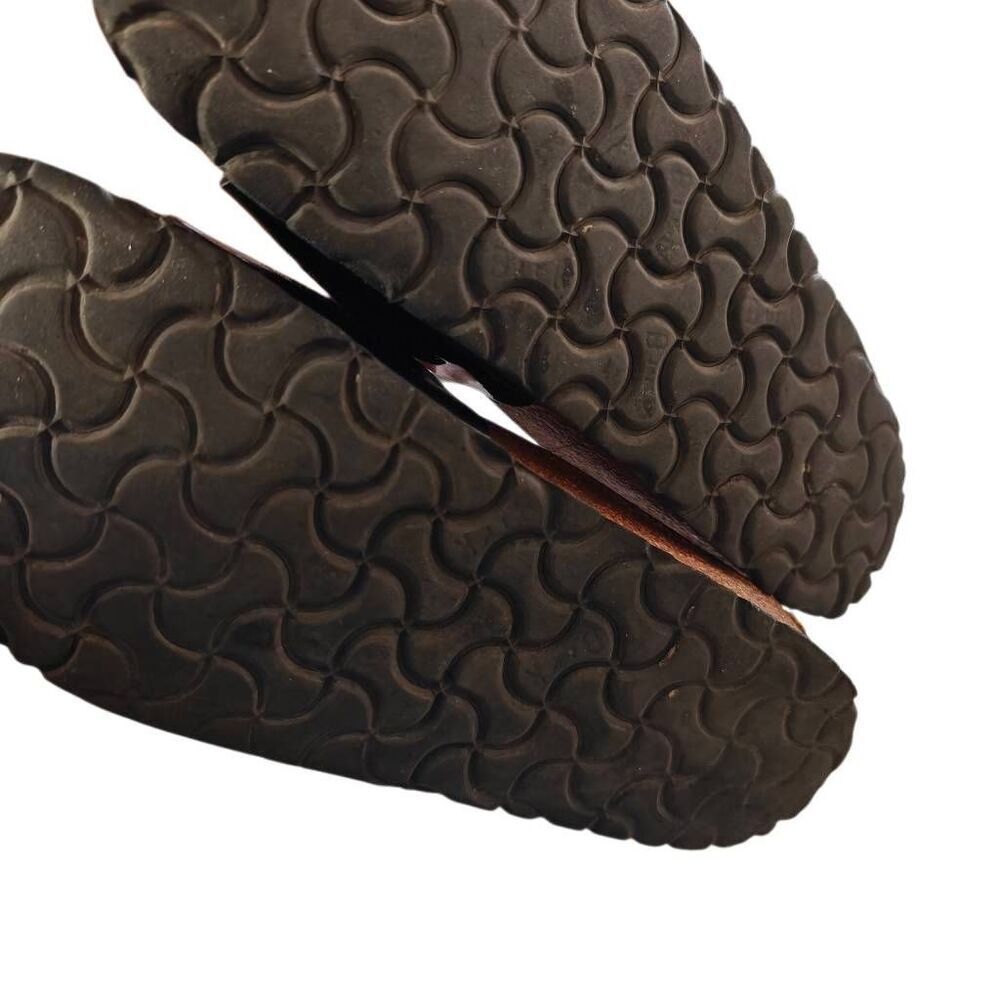 Birkenstock Patent Leather Slip On Sandals - Picture 2 of 12